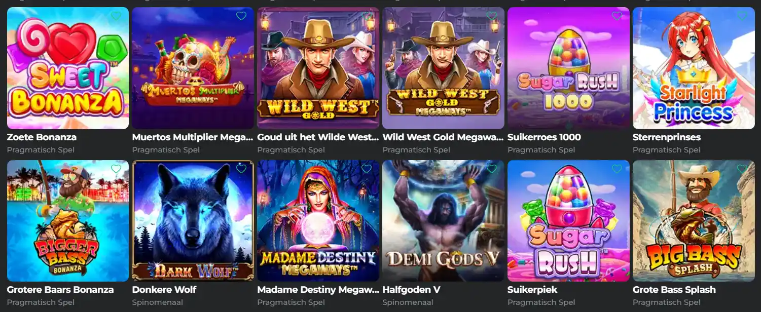 Super Spin Casino slots en gokkasten